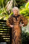 Donna Leah Designs Orange Gown